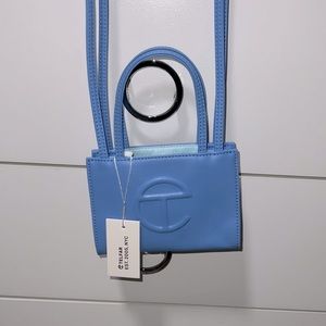 Telfar Small Cerulean Shopping Bag